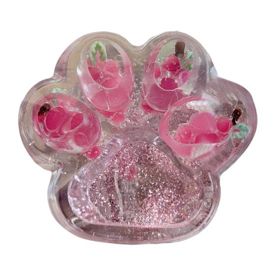 1/2 шт., розовая клубника, кошачья лапка, игрушка для снятия стресса, виноград, кошачья лапка, сжимающая щипок, сенсорная игрушка для детей и взрослых, мягкий мячик TPR, игрушка-коготь для снятия стресса