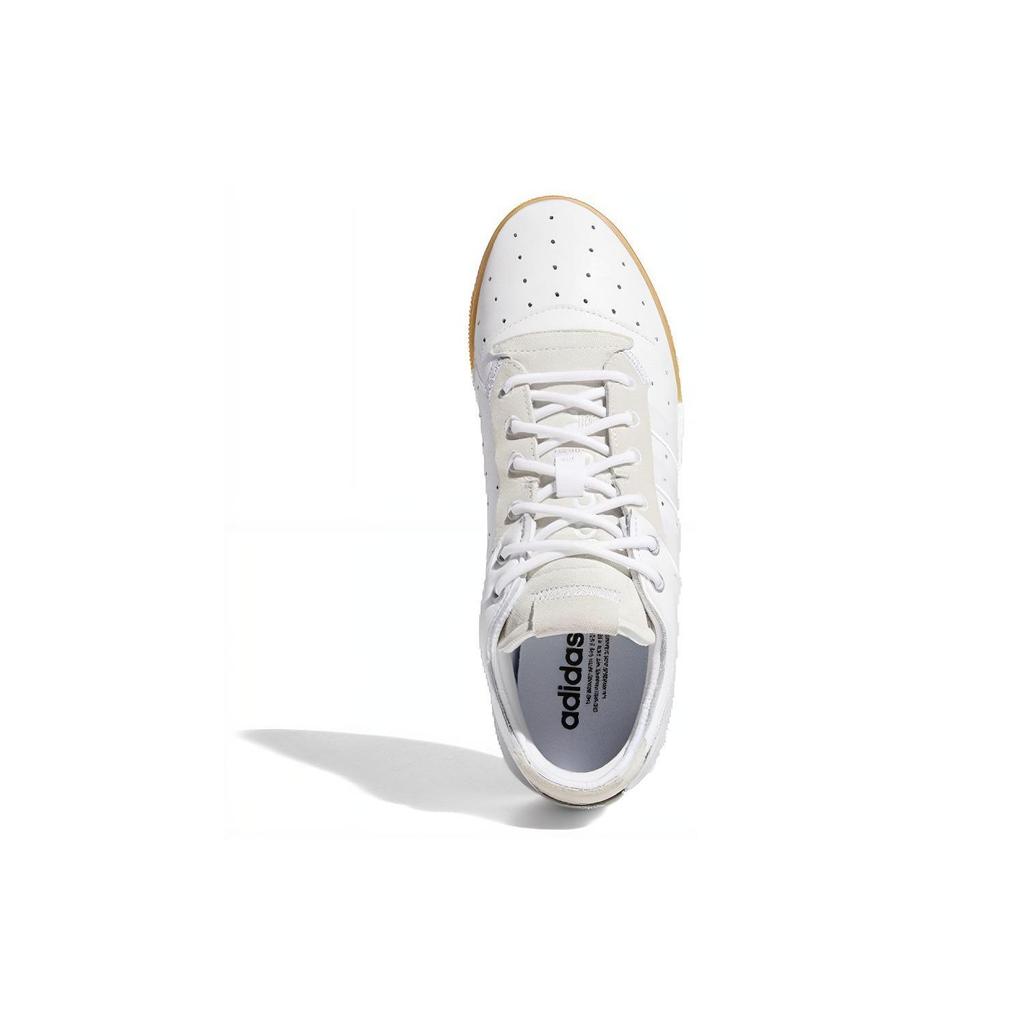 adidas Оригинальные Rivalry RM Low CHI Ретро Повседневные Нескользящие Прочные Легкие Низкие Кроссовки для Скейтбординга Унисекс Белый Желтый FU6690
