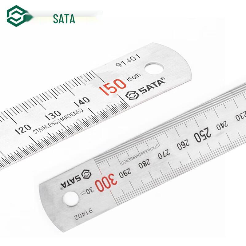 Измерительные линейки и угольники SATA