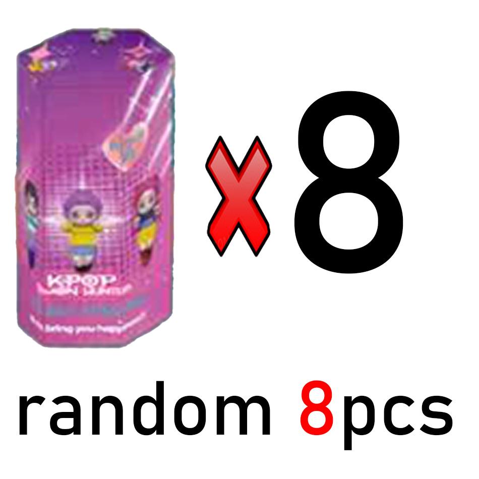 Demon Hunters Anime Figure Mini Toys Kpop Cute PVC Mystery Box Collectible Doll Model Desk Decoration Gifts