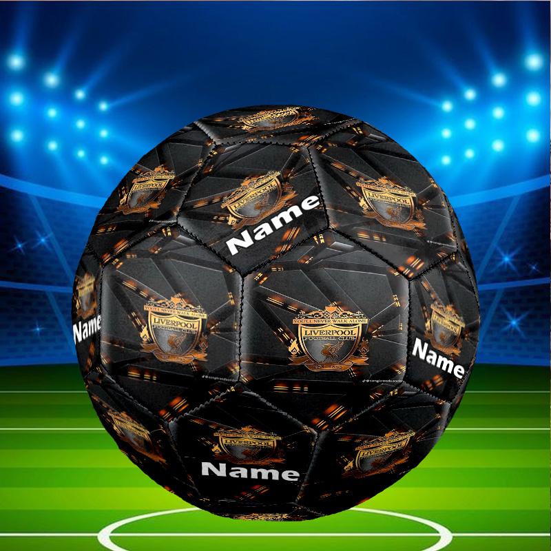 Custom Name Personalized Football team F.C-A Print Size 5 Soccer Ball Training & Match Football, for Team, Kicking, Gift for Football Enthusiasts