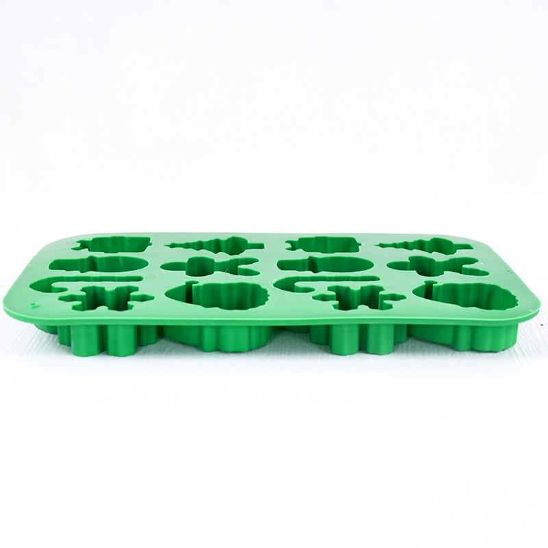 Рождественские силиконовые формы для шоколада, пряничный человечек, снежинка, рождественская елка, конфеты, печенье, инструменты для выпечки, новогодний декор для торта