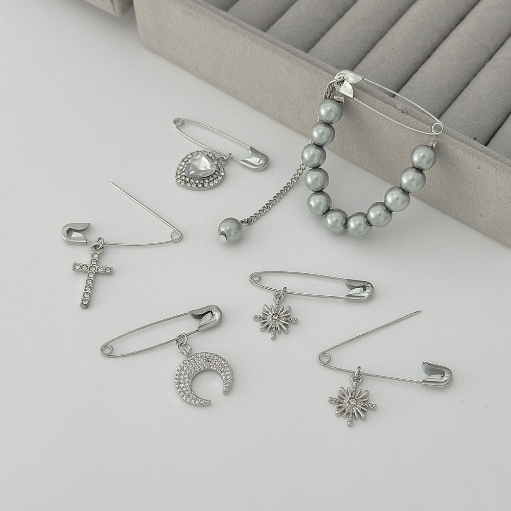 Минималистичный стиль кисточка цепочка брошь хип-хоп застежка для брюк цепочка для брюк булавка браслет на ногу аксессуар