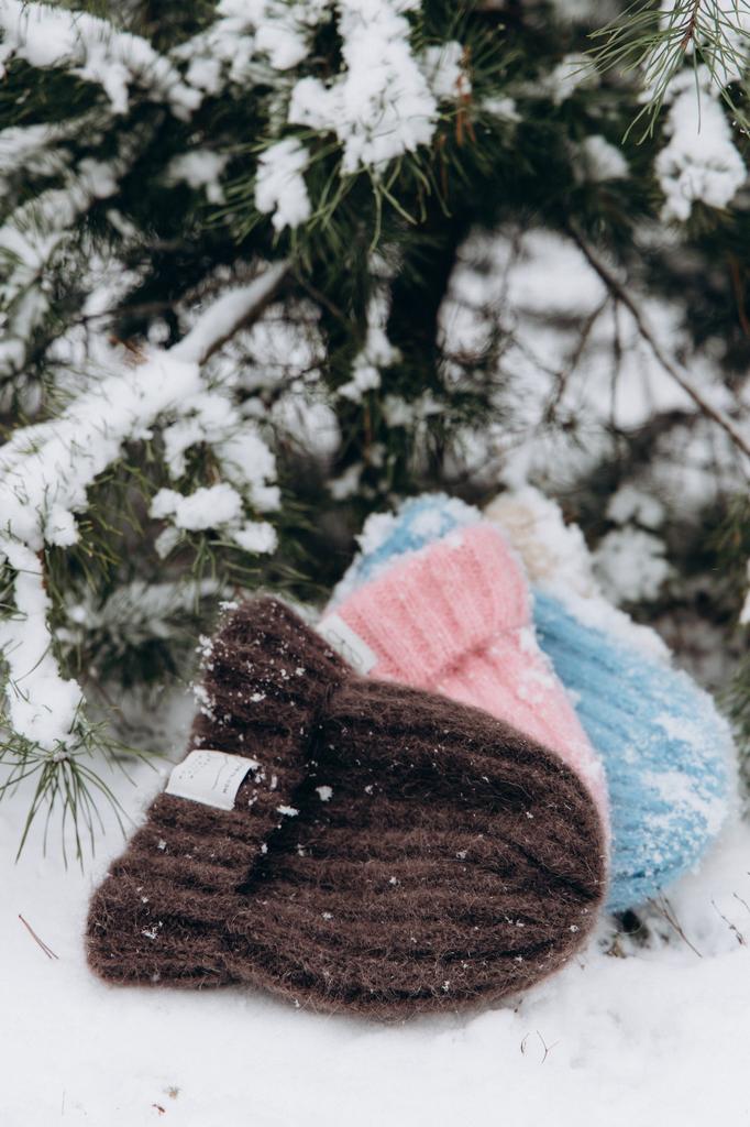 Snow Kiss Alpaca Wool Hat Pink