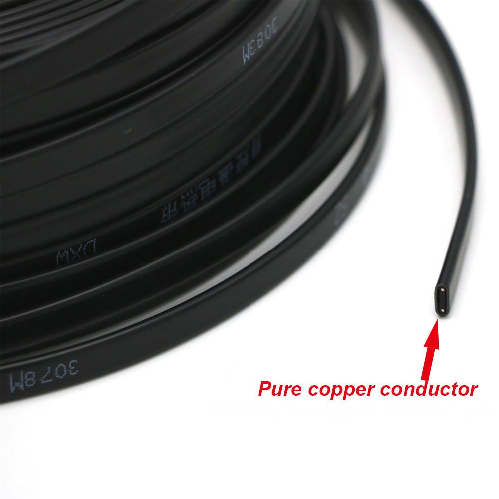 20 В ~ 24 В нагревательный кабель для автомобиля, грузовика, нагреватель водопроводной трубы для автофургона, антифриз, саморегулирующийся нагревательный кабель для труб