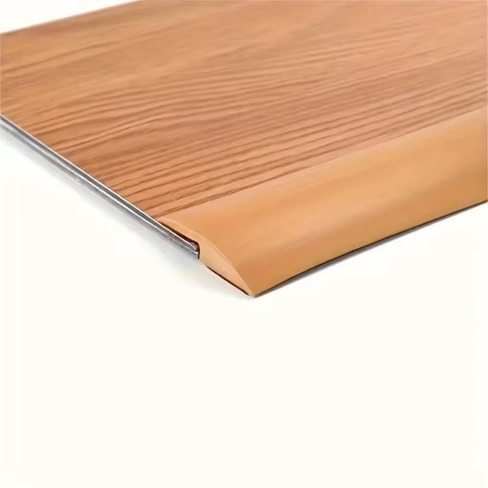 1PC 1mx3cm Floor Transition Strip Self-Adhesive Waterproof PVC Cuttable Wear-resistant Sealing Carpet To Tile Floor Door