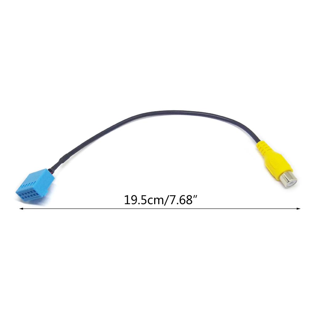 Backup Camera Video Cable Car Rear View Camera MIB RCA Extension Cord Back Up Rearview Reverse Camera RCA Cable