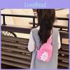Chest Cartoon Doll Bag Nylon Material Adjustable Shoulder Strap Daily For