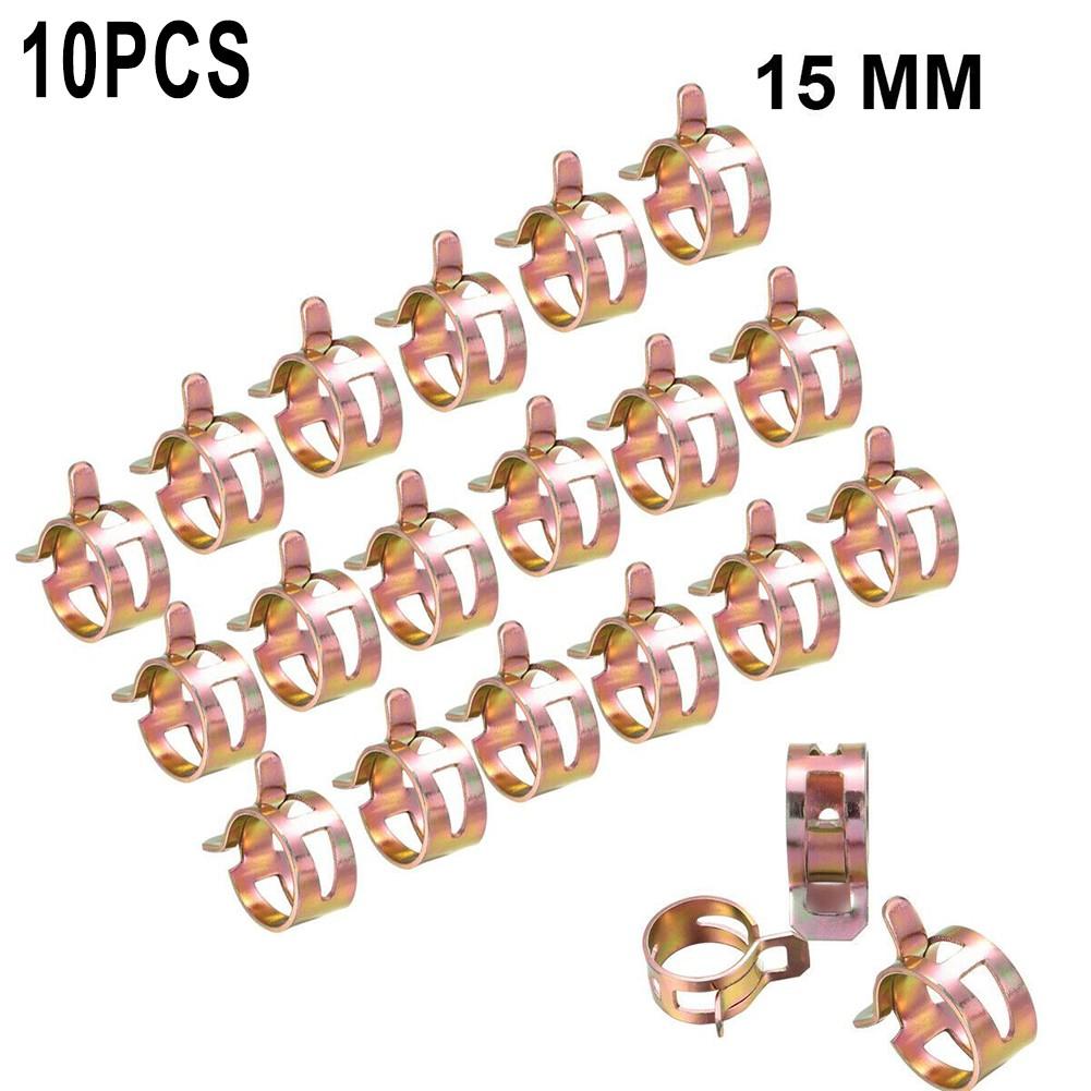 Пружинные зажимы для водопроводных труб, упаковка из 10 шт., равномерно распределяют давление