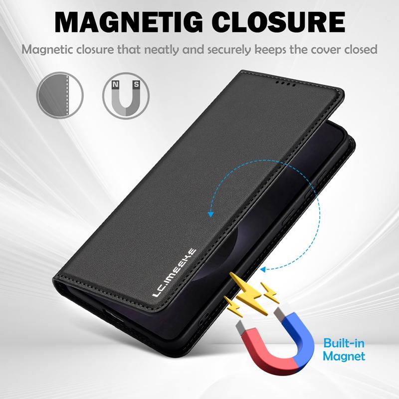 Магнитный чехол A56 5G SM-A566B для Samsung Galaxy A56 Чехол на для Funda Samsung A 56 SM-A566E A566V Кожаный откидной чехол-подставка для телефона