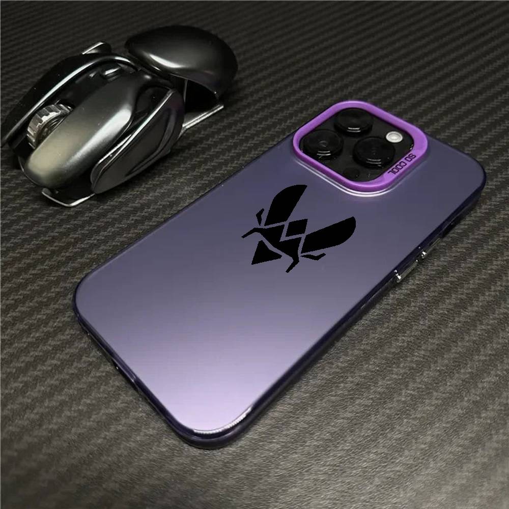 Чехол для телефона с логотипом команды CS2 Vitality для iPhone 16 15 14 13 12 11 Plus Pro Max, разноцветный, лазерный Aurora, противоударный, Funda Cover