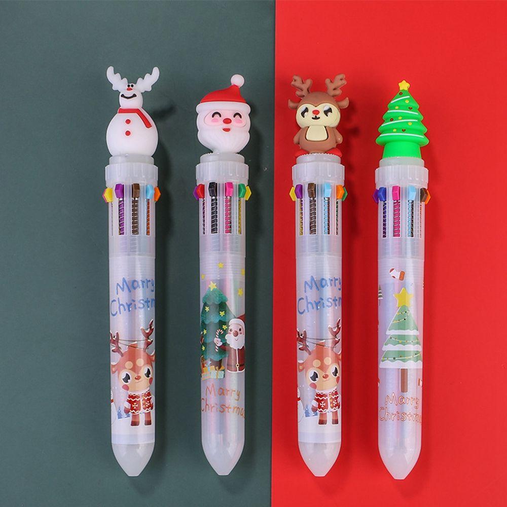 Tree Reindeer Cute School Office Santa Claus Gel Pen Stationery Ballpoint Pen Neutral Pens