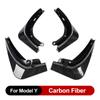 4 шт. автомобильные передние задние брызговики для Tesla Model 3 Model Y 2022 брызговики крыло модель Y 2023 автомобиль