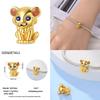 Original Owl Beads 100% 925 Silver Lucky Cat Elephant Charms Fit Original 925 Bracelet DIY Jewelry Making Women's Gift