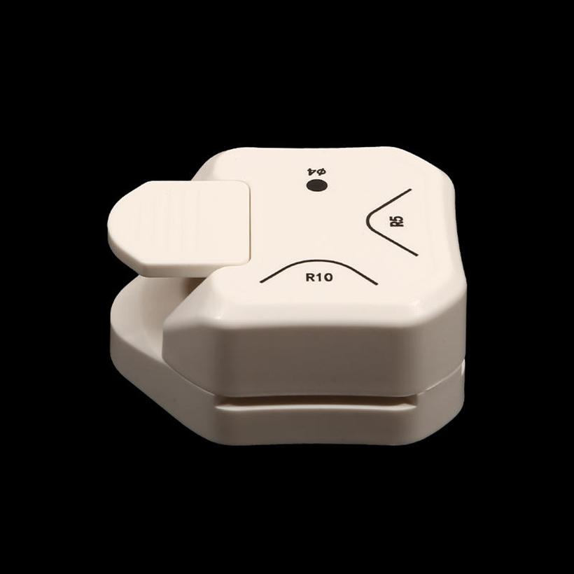 Пластиковый дырокол для скругления углов 3-в-1, инструмент для DIY проектов, дырокол, резак для изготовления открыток, скрапбукинга и фотокарточек, узорный резак для фото