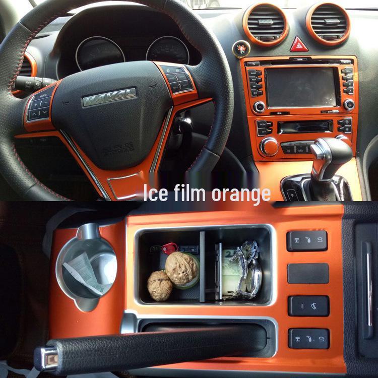 Декоративная пленка из углеродного волокна для консоли переключения передач Haval H6