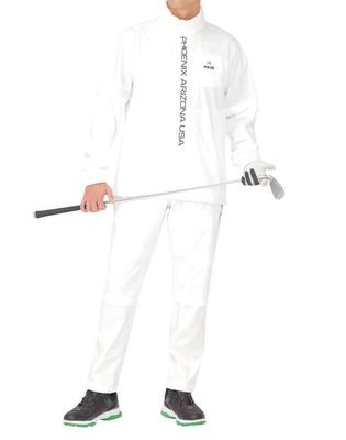 Постоянный стандартный водонепроницаемый и дышащий комплект дождевика Экипировка для гольфа M [Ping Apparel] товар, мужской (двусторонний, ветрозащитный) / / 621-3988201 030_Белый