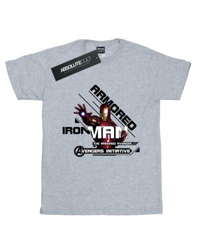 Marvel Футболка мужская Мстители Железный человек Бронированный Мститель