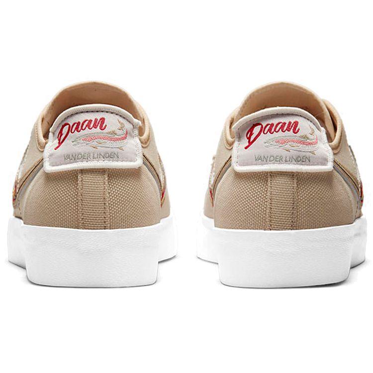 Daan Van Der Linden x Nike Blazer Court SB Grain Унисекс Кроссовки Коричневый Светло-бежевый Парусный CZ5605-201