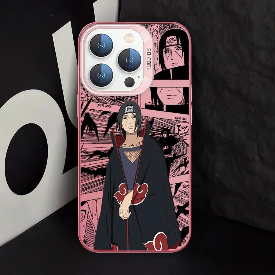 Soft Shell Phone Case for iPhone 11 12 13 Pro Max 16e 14 15 16 Plus Anime Narutos Cool