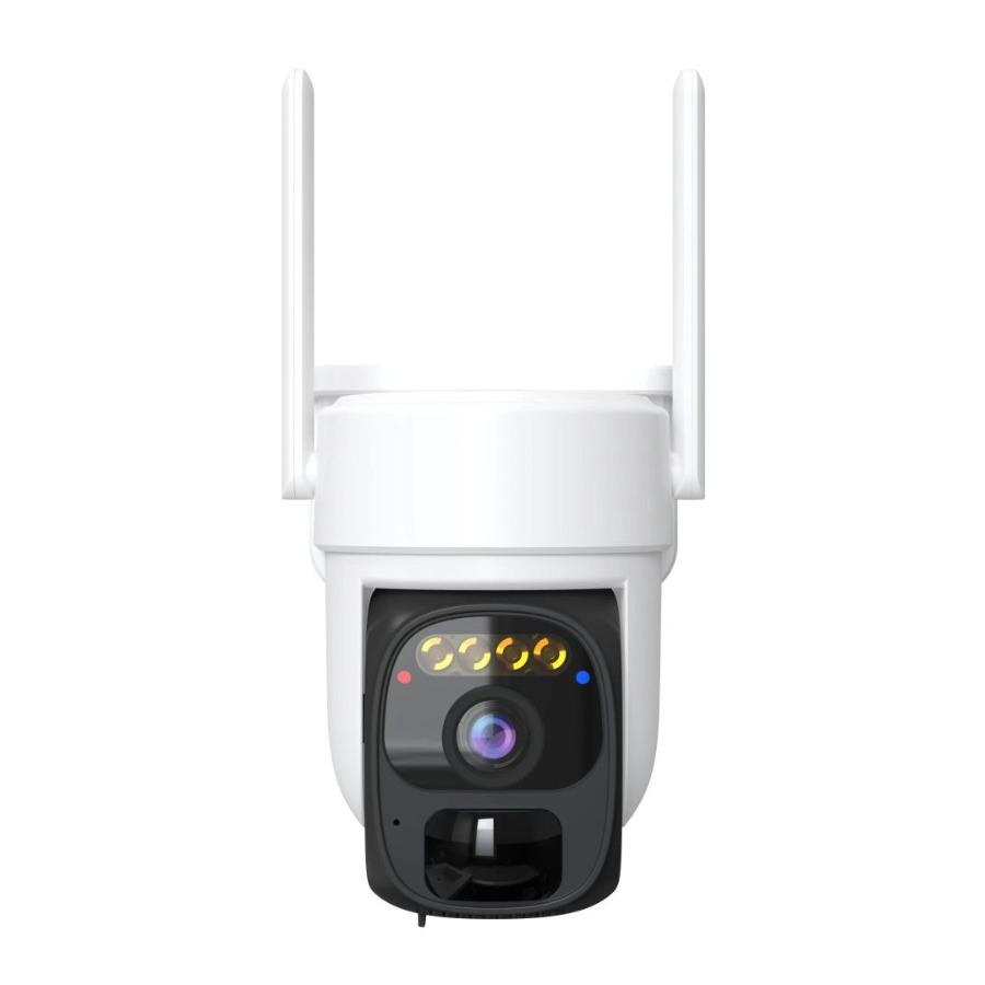 O-KAM 2K Уличная камера на солнечных батареях: Водонепроницаемый, WiFi/4G, Ночное видение, Полноцветный, Вращение на 360°.