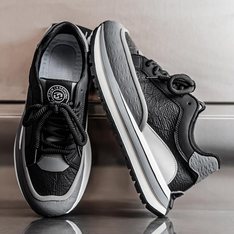 Новая мода мужская обувь Four Seasons удобная обувь для студентов и мальчиков трендовые мягкие подошвы дышащие повседневные кроссовки для бега