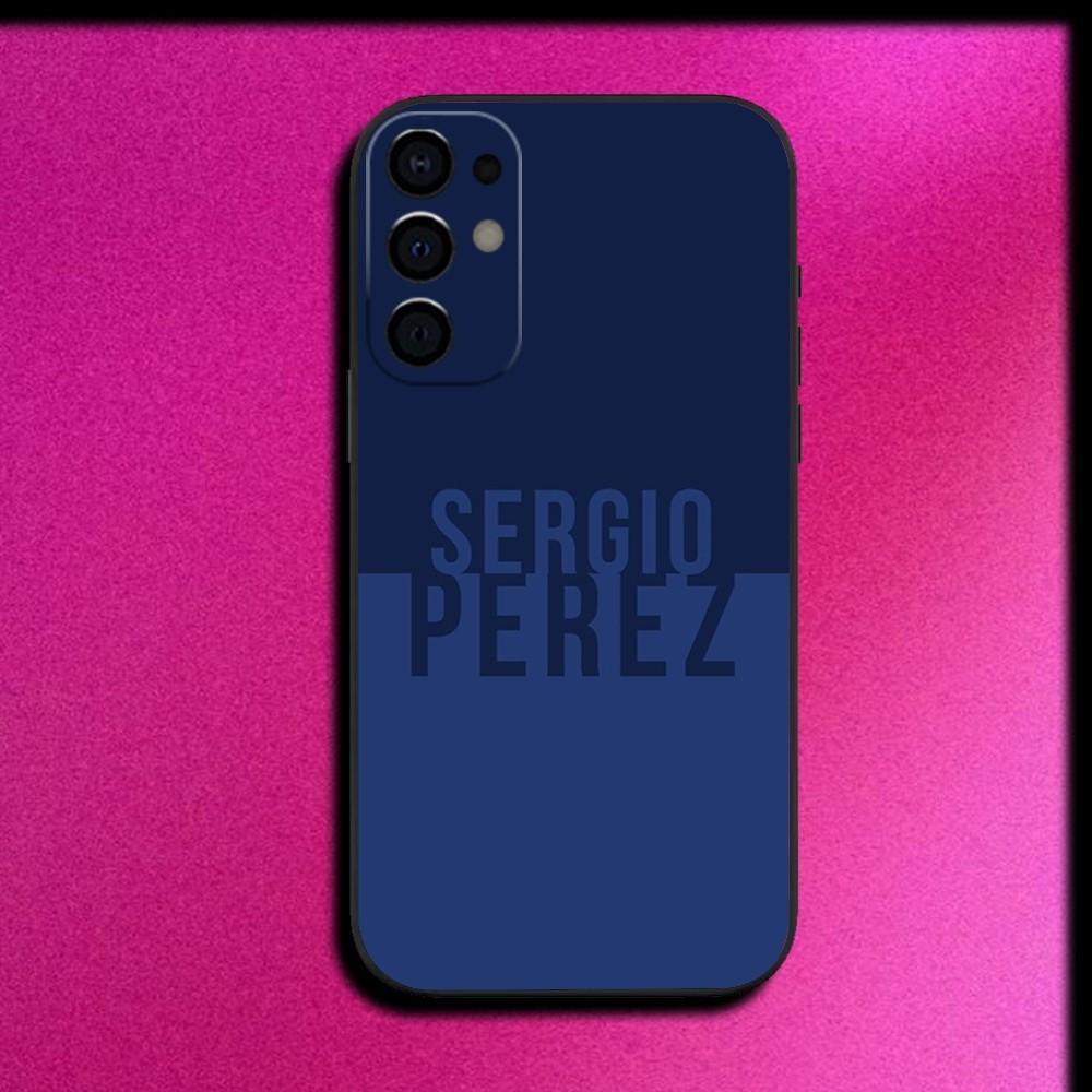 C-Checo S-Sergio Perez Phone Case For Samsung S25,S24,S21,S22,S23,S30,Ultra,S20,Plus,Fe,Lite,Note,10,9,5G Black Cover