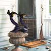 Halloween Witch Drop Witch Broom' Garden Potted Garden Decoration Ornaments