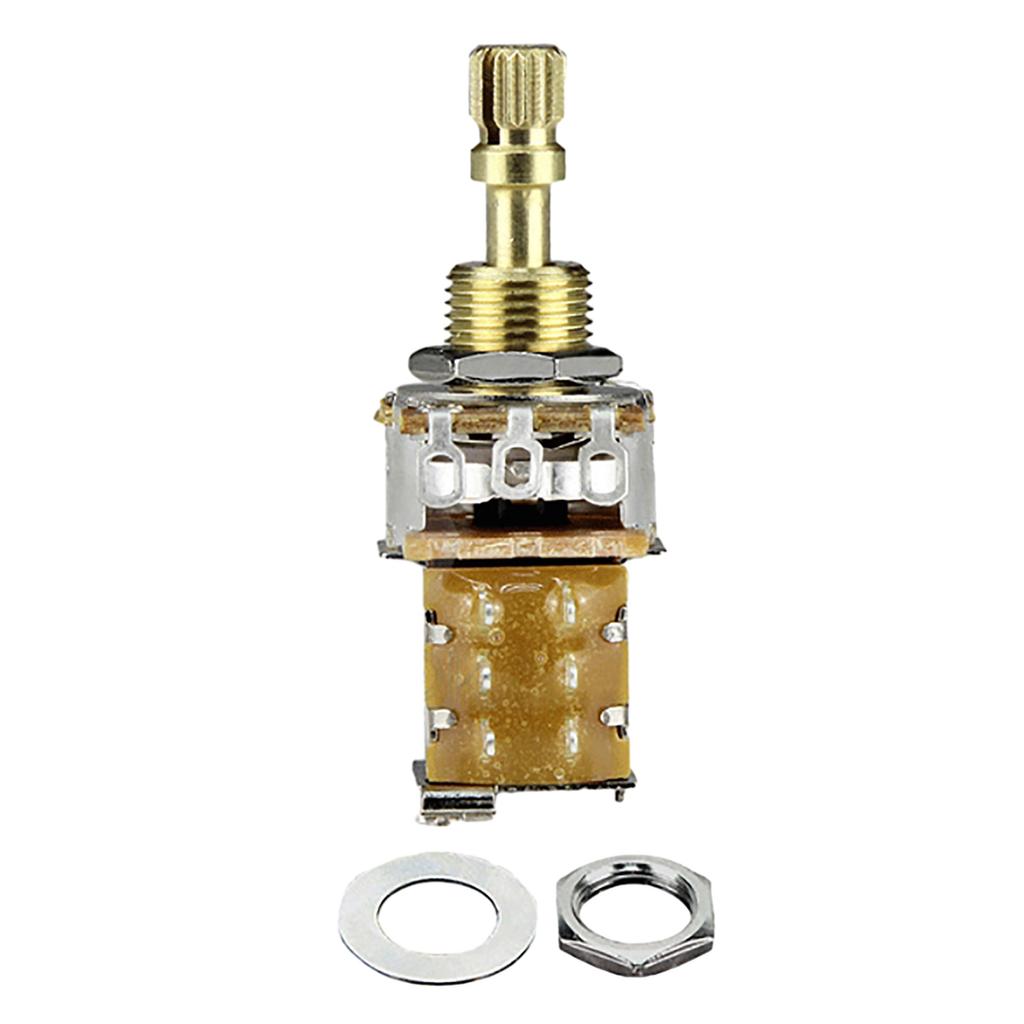 Guitar Amplifier Potentiometer Push Pull Control A250K B250K A500K B500K Guitar Taper Potentiometer Guitar Push Pots Set