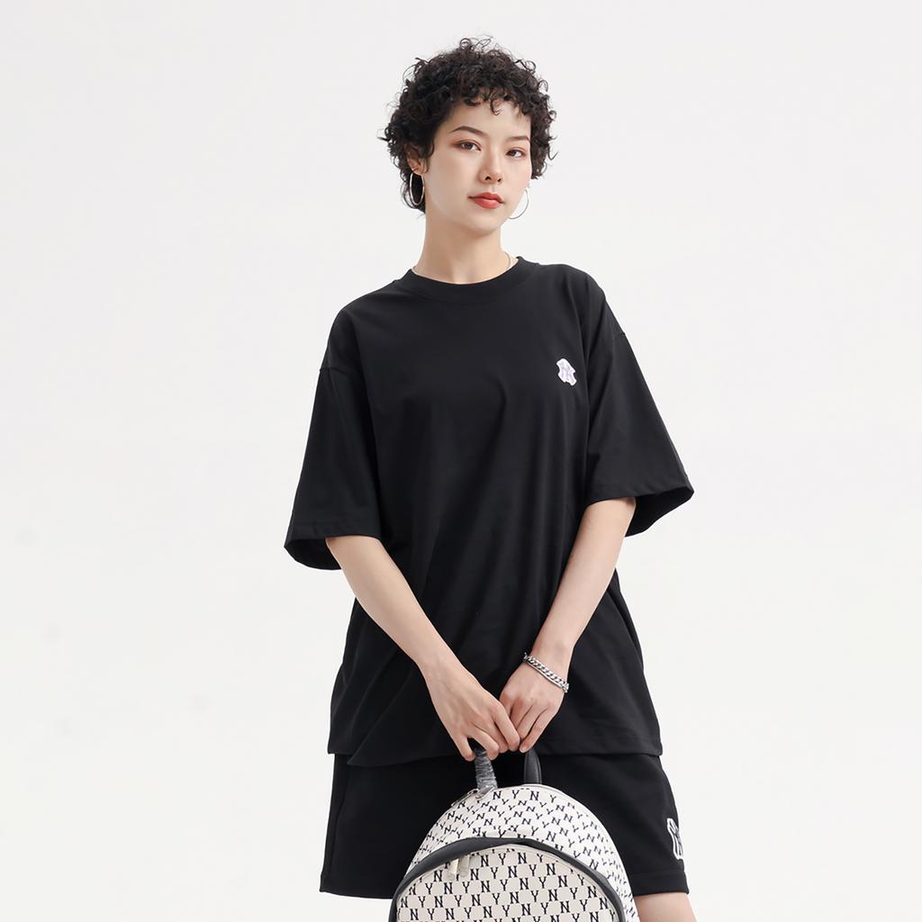 New MLB New York Yankees T Shirts Unisex Black 3ATSB0233-50BKS