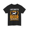 Футболка для пивопития | Смешная футболка про пиво | Футболка с пивом - Я просто хочу выпить