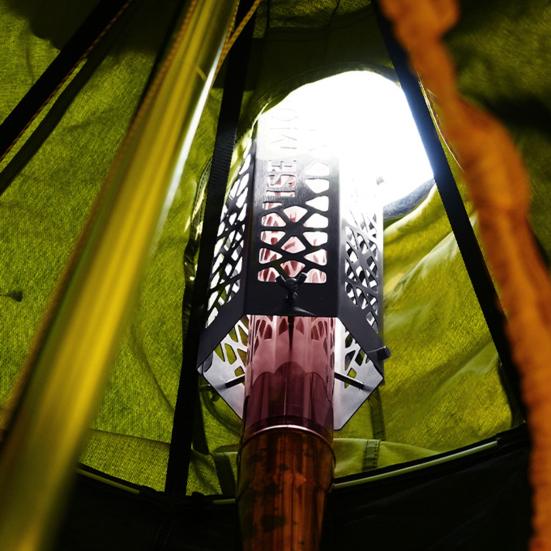 Сетка для дымоходов из нержавеющей стали, противоожоговая, для кемпинга на открытом воздухе, сетка для защиты от ожогов, прочная