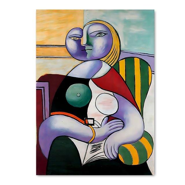 Pablo Picasso Oil Painting Abstract Posters and Prints Living Room Wall Art Picture Home Wall Decoration