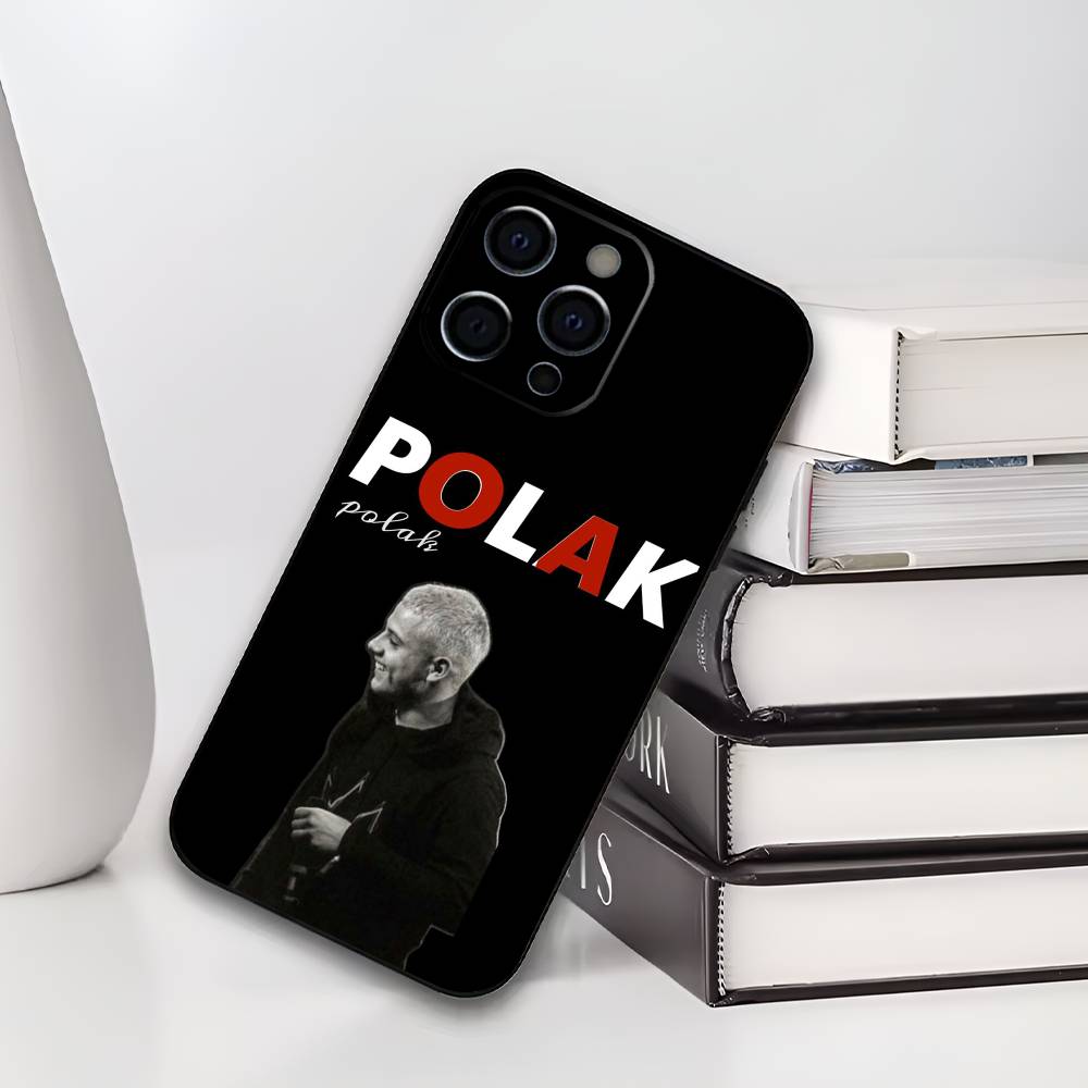 Чехол для телефона PLK French Rapper для IPhone 17,16,15,14,13,12,11,Plus,Pro,Max,Plus,XS, мягкий чехол Черный силикон