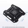 Folding Bracket Laptop Cooling Bracket Black White Notebook Computer Holder  Lifting Function