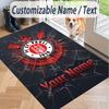 Custom Text Printed Rug FC St. Pauli Non Slip Floor Carpet For Home Room Decor