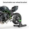 1:Модель мотоцикла Kawasaki H2R 400 Масштаб 1:12 Игрушечный автомобиль Сплав Топливный бак Резиновые шины Мотоциклы Амортизация Игрушки для детей Подарок