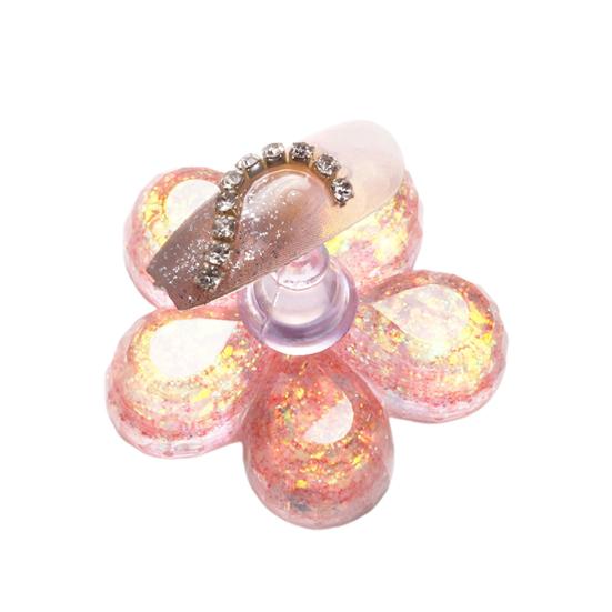 Nail Art Holder Vivid Color Resin Present Nail Art