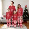 Christmas Prints Family Matching Long Sleeve Tops+Pants Set Family Matching Sets