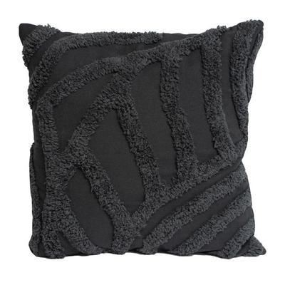 Подушка 40х40 см TUFT антрацит от Soleil d'Ocre