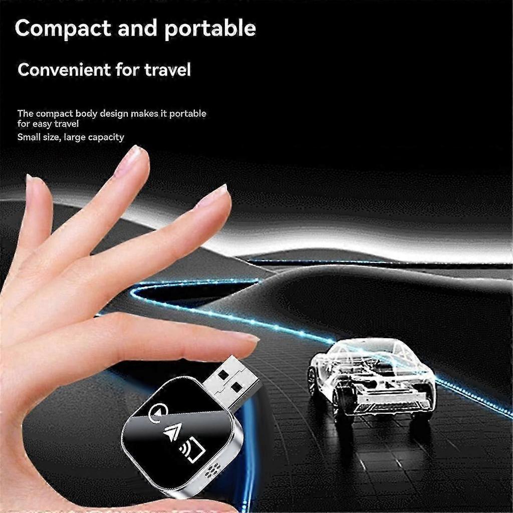 3In1 Wireless Carplay Smart Mirror Link Carplay Android Auto USB Dongle Adapter Wired Carplay To Wir less