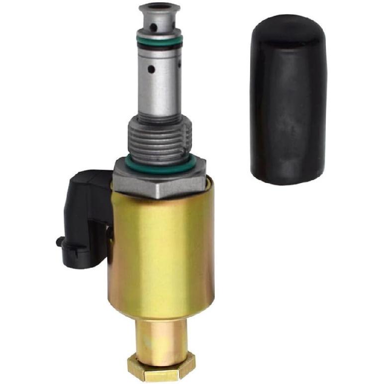Oil Pump Solenoid Valve Compatible for CAT E322C 3126 3126B IPR Valve Injector Regulator for Caterpillar 3126B 3126 3116 Engine Replaces# 122-5053