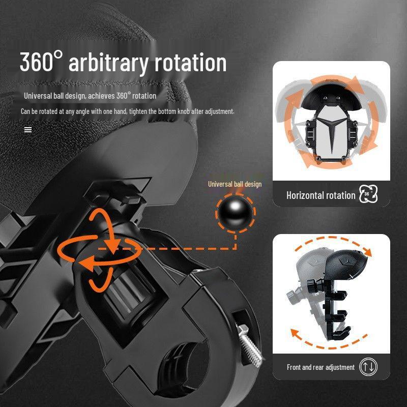 Водонепроницаемый ударопрочный держатель для телефона на мотоцикл/велосипед с козырьком для навигации