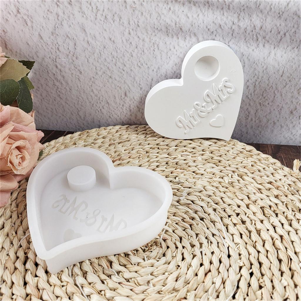 Многофункциональный прочный силиконовый набор форм для подсвечников, портативный для рукоделия из смолы и гипса, в ассортименте размеров