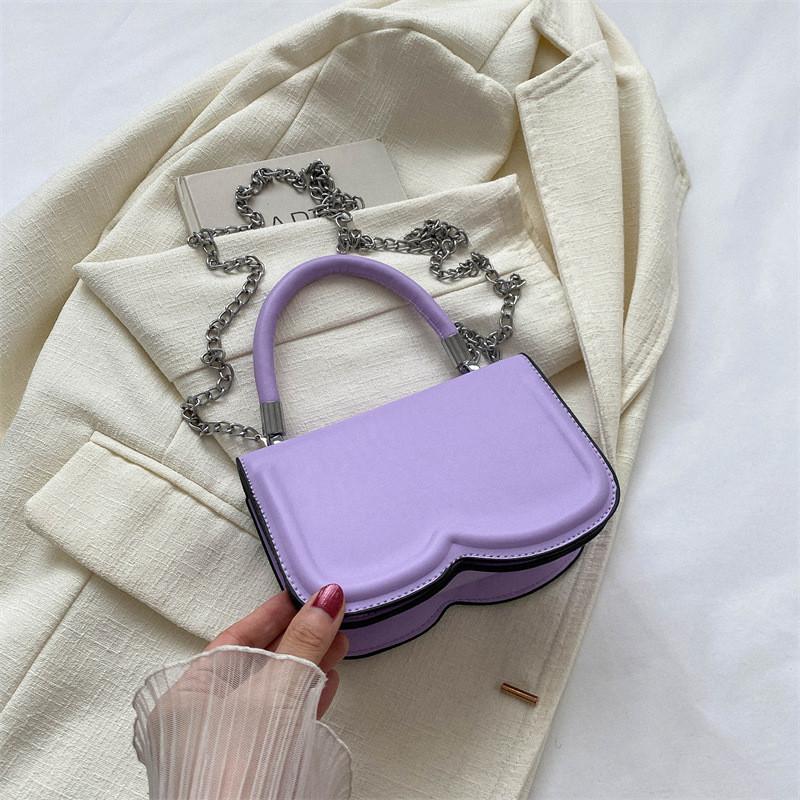 Stylish Small Square Pu Handbag For Women Trendy Crossbody Bag With Synthetic Leather Lining