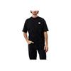 Emporio Armani SS23 Логотип Прямой крой Круглый вырез Пуловер Короткий рукав Футболка Мужские Топы Черный 6L1TA0-1JWZZ-0999