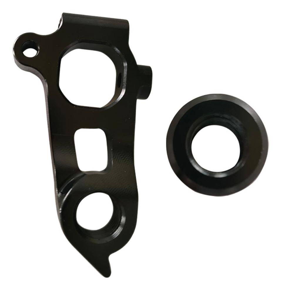 1 шт. задняя вешалка для меха, около 40 г, алюминиевый сплав, черный