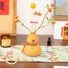 A'ying New Year Gourd Aroma Diffuser with Flower Sticks for Home and Office