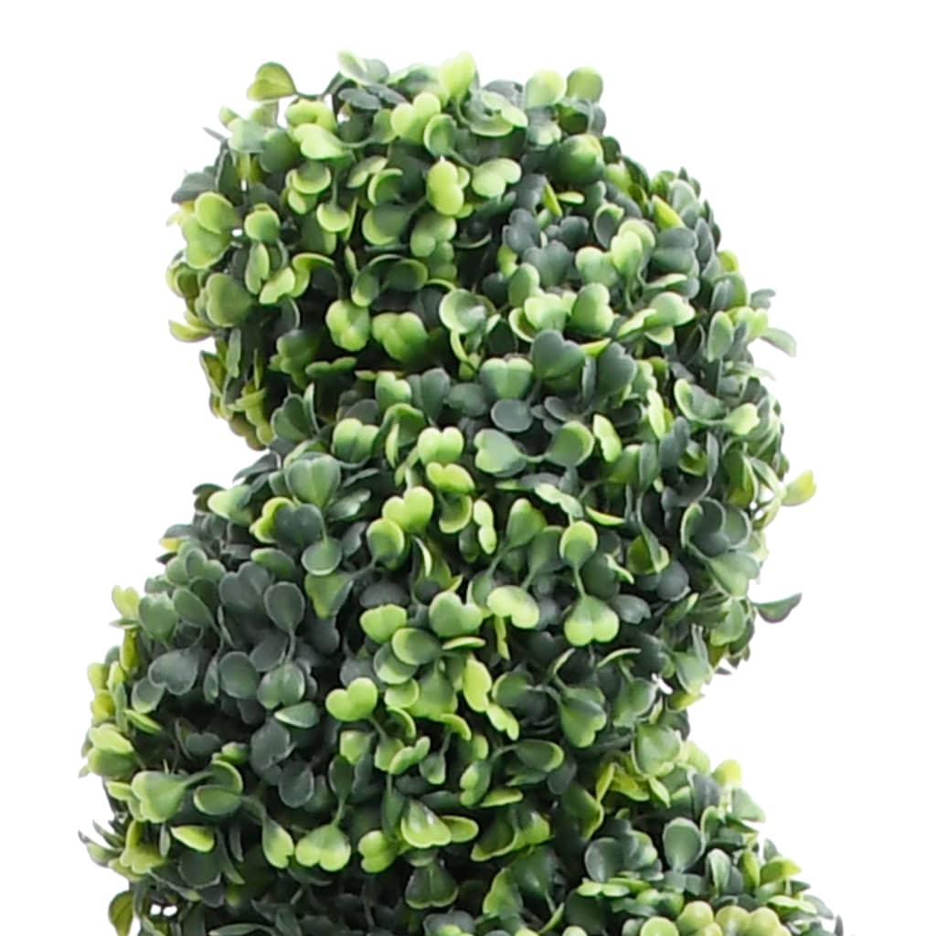 Vidaxl Spirala Ze Sztucznego Bukszpanu, Z Doniczką, Zielona, 117 Cm