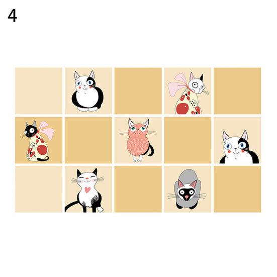 Высокотемпературный и маслостойкий кухонный мультяшный стикер на стену водонепроницаемый